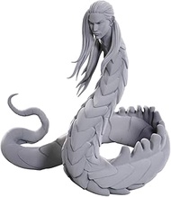 WizKids Pathfinder Deep Cuts Lunar Naga | Unpainted Miniatures | Wave 23