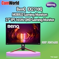 BENQ GAMING MONITOR EX2710Q MOBIUZ 1ms 27" IPS 165Hz QHD