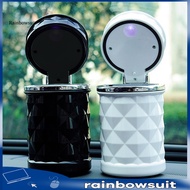 [RB] Car LED Light Smoking Ashtray Cup Travel Home Vehicle Cigarette Ash Holder