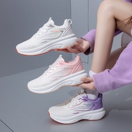 Dimeng Shoes K2515 Breathable and comfortable fly-knit sports casual running shoes for women N9WW