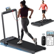 COZYINN Foldable Treadmill for Home, 2 in 1 Walking Pad Treadmill with 300 lbs Capacity