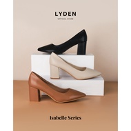 Lyden Isabelle Series 6.5cm pump heels - Classic Black//Khaki//Beige