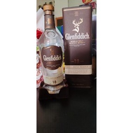Empty Glenfiddich 18 Years Single Malt Whisky Bottle + Box – For Display / Gift / Collector