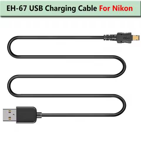 EH-67 USB Charging Cable For Nikon COOLPIX L100 L105 L110 L120 L310 L320 L330 L340 L810 L820 L830 L8