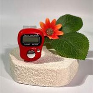 Colorful Electronic Mantra Counter, Portable Ring-Shaped Mantra Counting Counter, Manual Press-Type 