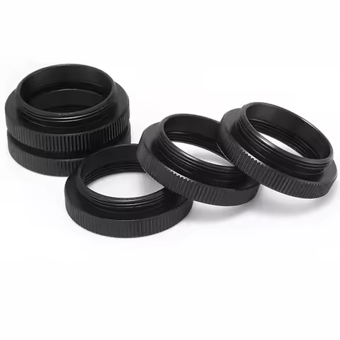 M25 M26 M27 M40 M42 RMS CS Thread Microscope Objective Adapter Rings for Leica Zeiss Mitutoyo Nikon 