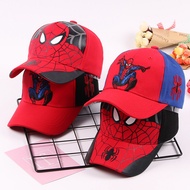 Children's Hat Spider Man Hat Spider-Man Peaked Cap Superman Hat Mesh Cap Sun Hat