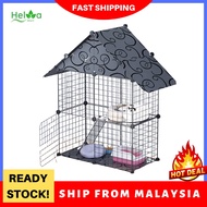 💥NEW HOT💥Sangkar Kucing/Pet Cage Cat PLAIN 4C DIY  Iron Metal Fence