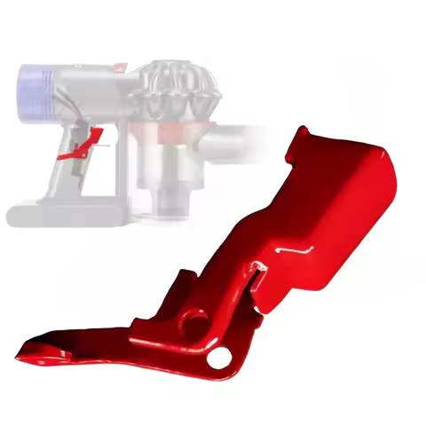 Upgraded Metal Trigger Switch Button Compatible with Dyson V7 V8 Vacuum Cleaner Red Power Trigger Sw