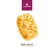 HABIB 999/24K Yellow Gold Ring 9GR01180725
