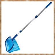 (MTYE) Swimming Pool Accessories Skimmer Net with Adjustable Telescopic Pole Deep Bag Net Water Debr