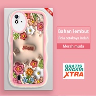 Casing hp Realme 2 Pro Narzo 20 30 30A 20A 50 Pro 50i 50A Prime Q5 Colorful Flower 3D Soft Case Comf