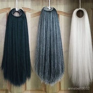 Drama Fluffy Head Old Student Dan Headdress Wig Hesitation Hair Cover Behind Bangs UPQQ