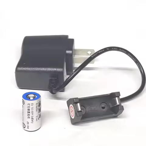 Replace the 4LR44 rechargeable Ni-MH battery with a 6V charging kit for film camera metering(2 batte