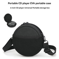 6-inch CD Round Player EVA Carrying Case Media Player Universal Portable Storage Bag