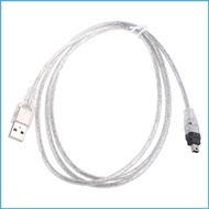 EZR 140cm 4 5ft USB 2 0 Male to IEEE 1394 4Pin Male iLink Firewire DV Cable