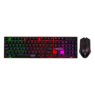 คีบอร์ดเกมมิ่ง เมาส์เกมมิ่ง SIGNO Keyboard KB-712 GM-112 ปุ่ม Rubber Dome ประกันศูนย์ 1ปี
