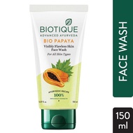 BIOTIQUE ADVANCED AYURVEDA BIO PAPAYA FACE WASH 150 ML