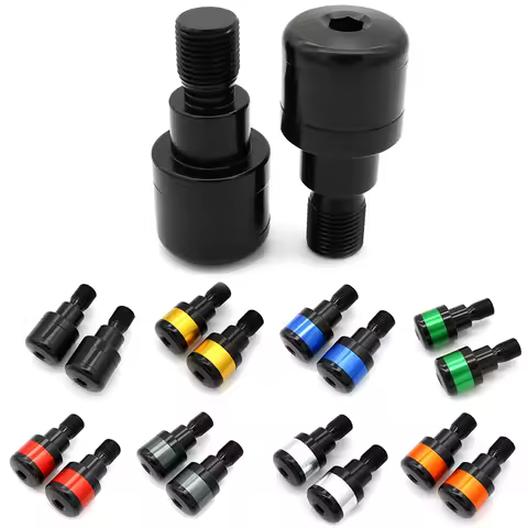 Handlebar Grips Cap Cover Plugs Handle Grips End Fit For Yamaha MT07 FZ-07 MT-09 MT-10 FZ1 FZS1000 F
