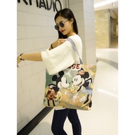 recycle bag foldable recycle bag Casual Shoulder Bag Outing College Students Class Cloth Bag