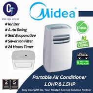 Midea New Portable Air Conditioner (MPF-09CRN1,MPF-12CRN1,MPPA-10CRN7, MPPA-08CRN7)