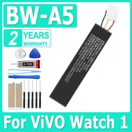 NEW BW-A5 Replacement battery 129mAh BW-A5 BW A5 for Vivo Watch 1 watch1 + Free Tools