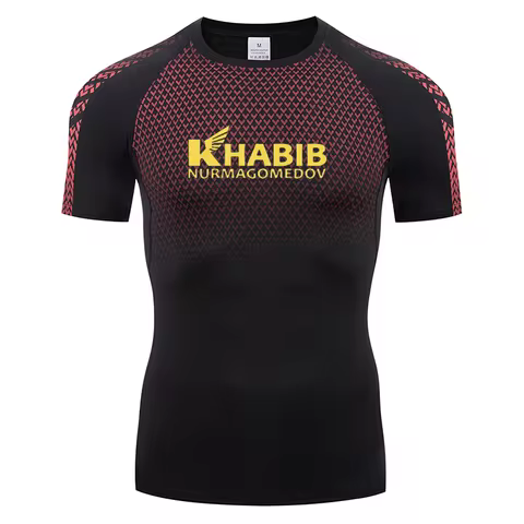 Summer T shirt For Men humor tshirt KHABIB NURMAGOMEDOV T Shirt S-XXXL MMA Martial Arts KSW Dagestan