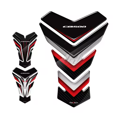 3D Motorcycle Tank Pad Protector Stickers for Honda CB500 CB 500 CB500X CB500F Tank