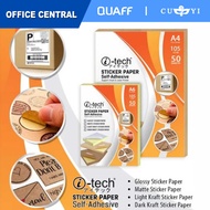 ️[1 PACK] A4 Size I-Tech Sticker Paper Self Adhesive Itech | OCT