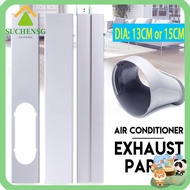 SUCHENSG 2/3 PCS Window Kit Slide Plate Air Conditioner Portable Exhaust Hose Wind Shield