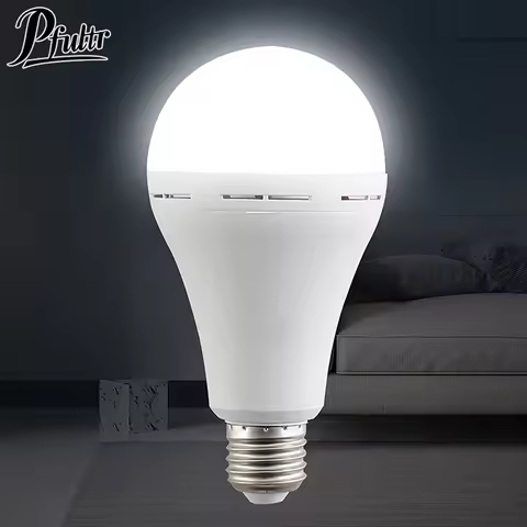 7W/9W/12W/15W Rechargeable LED Light Bulb Handheld Energy-Saving Light Bulb Household Power Failure