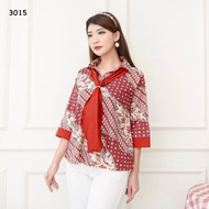 Best! Atasan Batik Wanita Merah 17 Agustus / Seragam Baju Batik Wanita