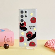 TO喵TO晶石透明防摔SAMSUNG繩掛手機殼