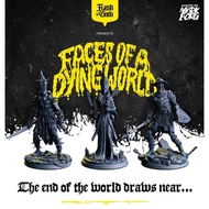 DnD Miniature I Faces Of A Dying World- Mörk Borg Game Board Model (Resin Work Not Yet Painted) 1 In