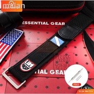 สายรัด Luminox 20มม. 22มม. 23มม. สายรัดเวลโคร3050ผ้าใบไนลอน3950สายปลดง่าย