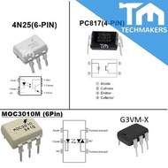 PC817(4pin) /4N25(6pin) / MOC3010M(6pin)/ G3VM-X1590(6pin) Photocoupler Photo-Coupler Isolated Optoc