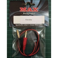 MAX Racing Charging Lead (Futaba Connector))