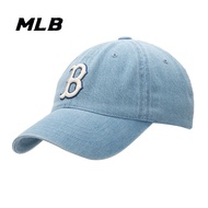 MLBˉ Official NY MZ official hat mens hat womens hat 2023 new old denim color sports cap couple cap