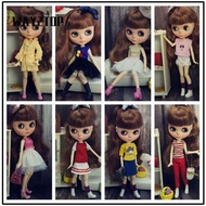WAY2TOP Doll Simple Dresses, Cute Fashion Elegant T-shirt Dresses, Gift Toys Mini DIY Accessories Pa