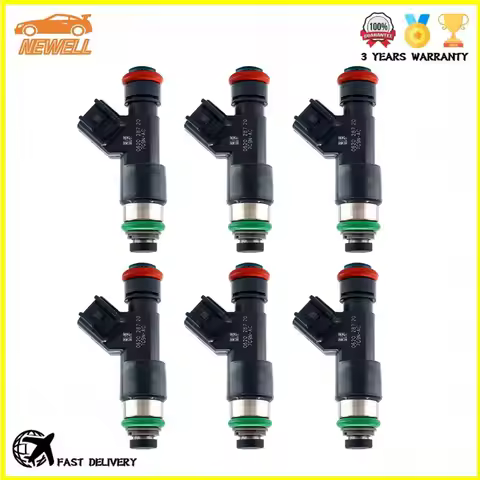 6pcs 7G9N-AC 7G9N-9F593-AC FJ1095 30777502 852-12260 Fuel injector For Volvo S60 S80 V60 V70 XC60 XC