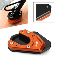 RC125 RC200 RC390 Motorcycle Accessories Foot Side Stand Enlarger Kickstand Plate Pad For RC 125 200