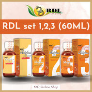RDL SET #1 #2 #3 - 60ml