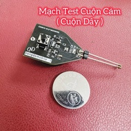 Inductor and coil test circuit supports easy pan repair
