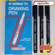 Snowman Ft700 Drawing Pen Banget