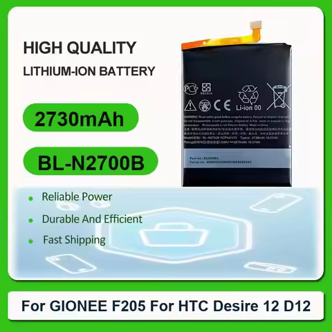 Battery For Gionee M3 M3S M4 Marathon X1S A1 Lite F205 HTC Desire 12 D12 BLU Vivo 5 5R XL V0050UU V0