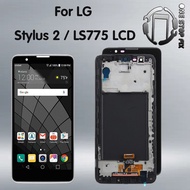 For LG G Stylus 2 LS775 K520 LCD Display Touch Screen Digitizer Assembly with Frame for G Stylo 2 LG
