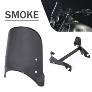 Motorcycle Front Windshield Airflow Deflector Windscreen For CFMOTO 450CLC 450CL-C 450 CLC CL-C 2023