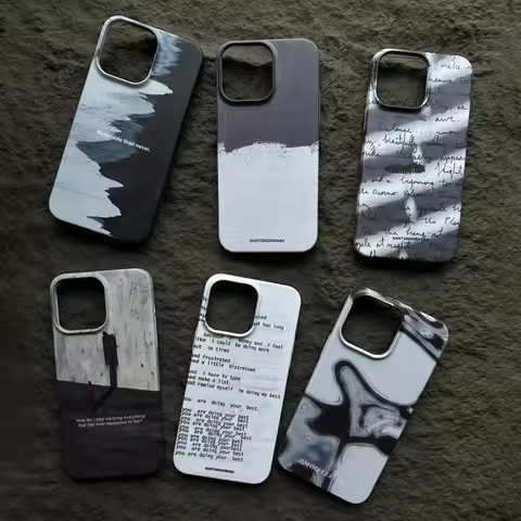English waves Phone Case for iPhone 17 16 15 14 13 12 11 Air Pro Max X XS XR XSMax 7 8 Plus Glossy F