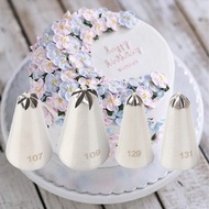Drop Flower Icing Piping Nozzle Cake Confection Cookie Cream Piping Tips Cupcake Decorating Tool Bak