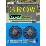 FOR 1986-1992 Toyota Supra MK3 MA70 Soarer MZ20 7MGTE MT Aluminum Radiator + FAN